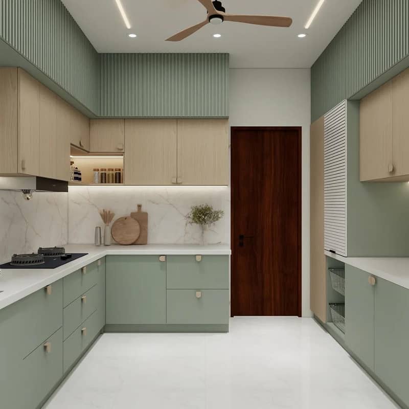 Wardrobe & kitchen 1