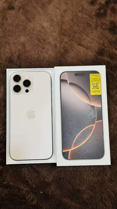 Iphone 16 Pro Max 256gb New Condition