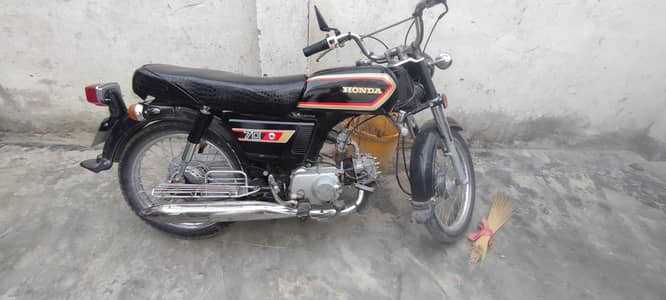 Honda cd Seventy Old bike Almost genuine 70 percent