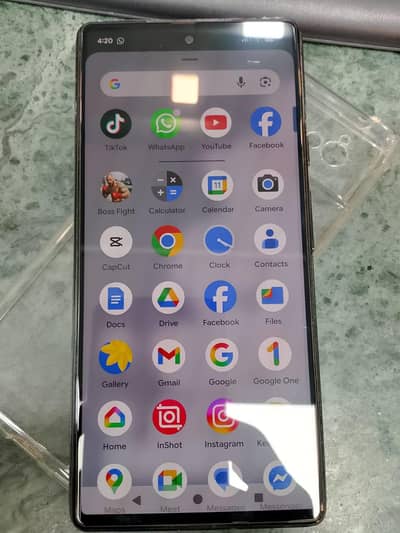 google pixel 6 pta approved dual sim 8.256 gb all OK mob bilkul new