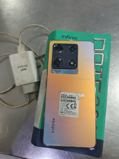 Infinix note 30 pro 16/256 with box charger 03172914918
