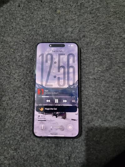 15 Pro Max 256 Silver Titanium with BOX