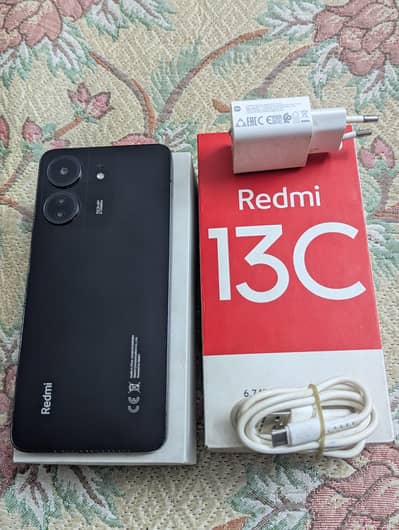 Redmi 13C 6/128 dual sim official approved with box