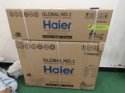 Brand new Haier DC Inverter Only One Season Used
