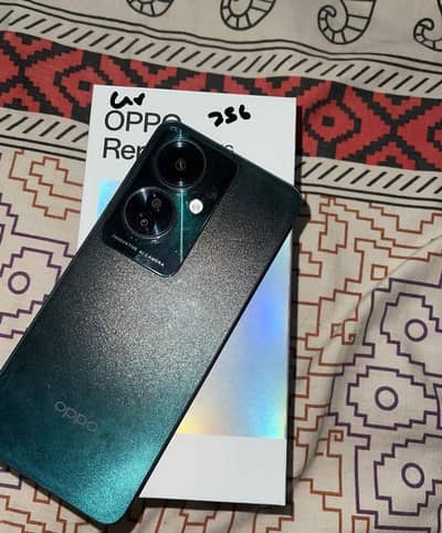 OPPO Reno 11F 5G 256/8GB Ram with box charger for sale