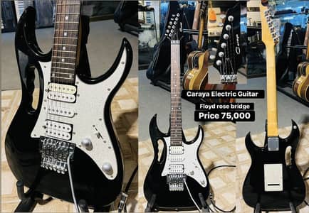 Caraya Electric guitar  floyd rose bridge /Piano/Keyboard/Guitar/Amp