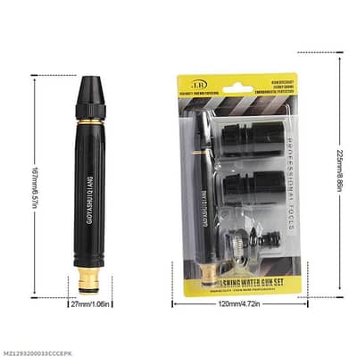 pressure nozzle for pipe