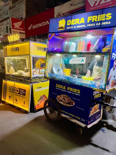 2 FOOD CART FOR SALE