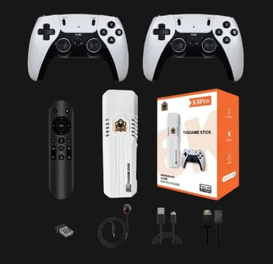 K8 Pro Android+ATV+Game Console 20,000 Games. YouTube Netflix