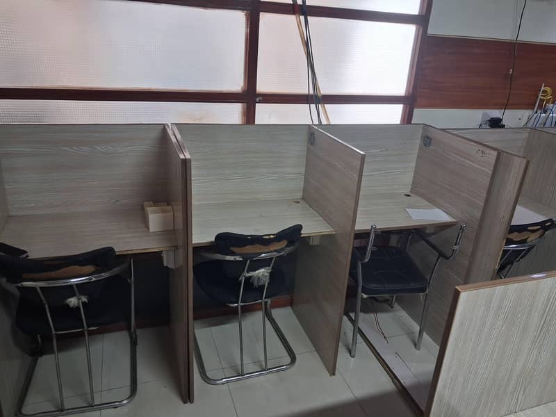 Computer tables partitions 0