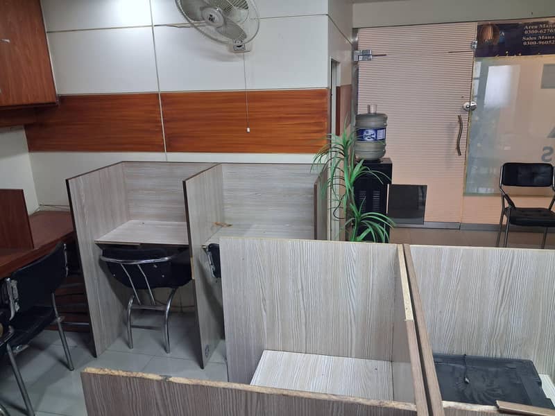 Computer tables partitions 2