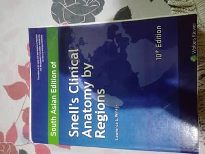 Snell's clinical anatomy by regions  by lawrence E. wineski (10th editi