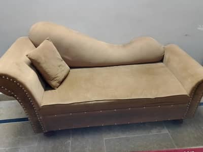 brown sofa