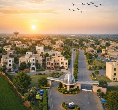 5 Marla Plot For Sale Bahria Nasheman, (On Ground) All Dues Clear