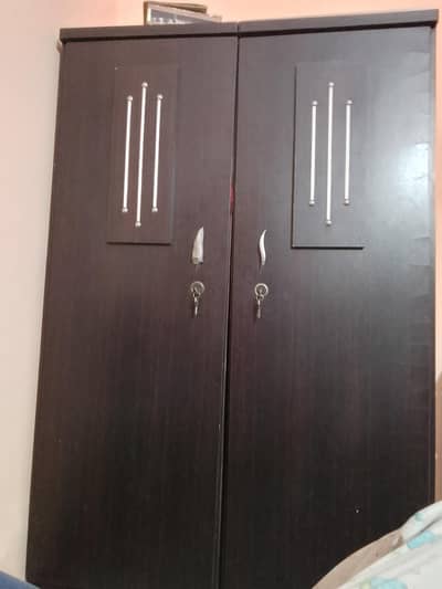 wooden Bed , dressing table , courbed