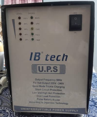 IB Tech 1000 Watt UPS 12V For Sale