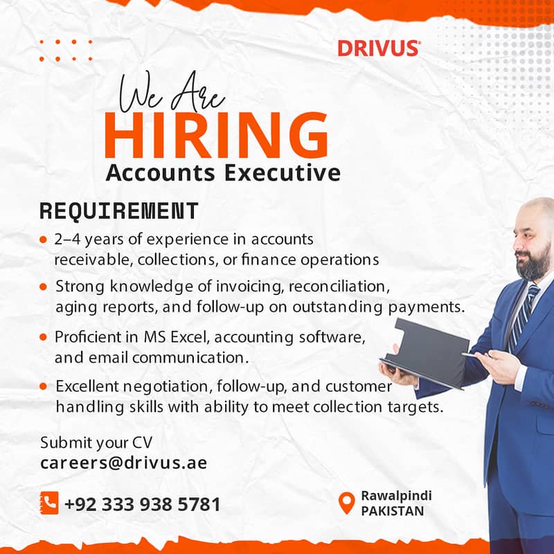 Accounts & Collections Executive - Accounting & Finance Jobs - 1111822139