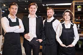 Restaurant staff required male & female