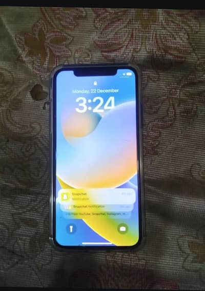 iPhone X 256GB – Black – Excellent Condition – Battery 92%