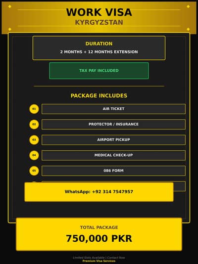 Work Visa Processing – Affordable & Secure