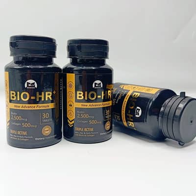 Bio HR Plus – Biotin & Collagen Supplement Capsules