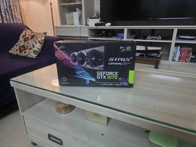 Asus Rog Strix GTX 1070 O8G Gaming Card