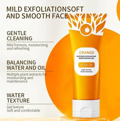 Orange Enzymes  Brightening Gel