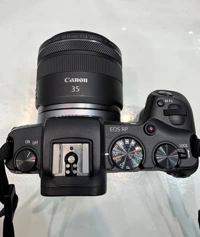Canon EOS RP + RF 35mm f/1.8 Lens | 10/10 Condition | 20k Sutter | LHR
