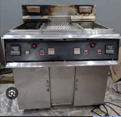 double pot 32 liter fryer for commercial use