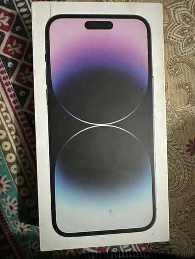 iphone 14 pro max with Box