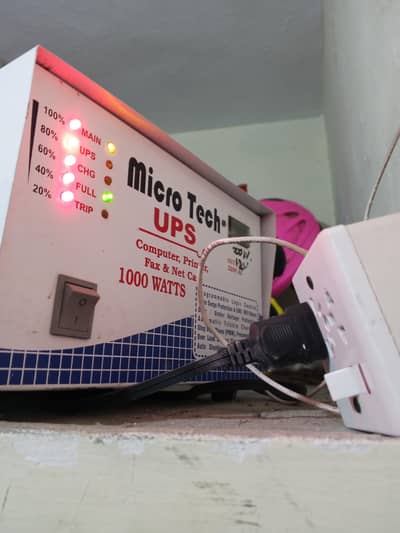 1200 wat ups and battery new in warranty original no fault