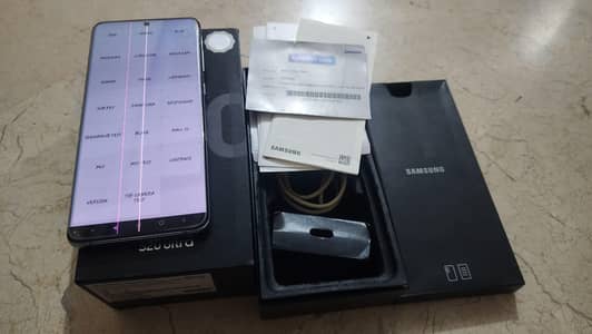 Samsung s20 ultra5g official approved box 12.128gb