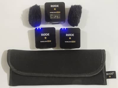 RODE Wireless GO 2 Mic Dual Transmitter Excellent Condition