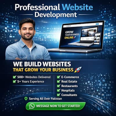 create a premium and Modern website for your business