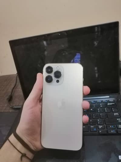 Gold - 13 pro max - pure condition-JV