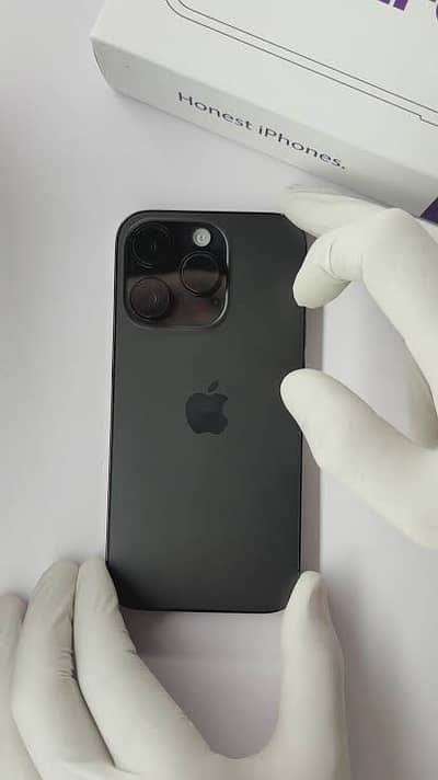 Iphone 14 pro black 10/10 PTa approved 256Gb