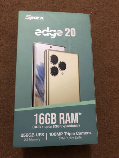 Sparx edge 20 (10 months warranty remaining)