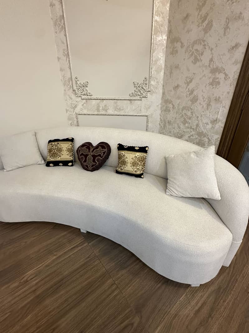 Round shape sofa set 2