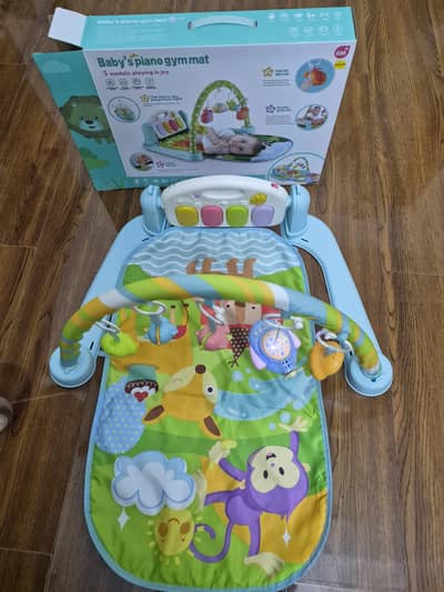 Baby piano toy gym pad