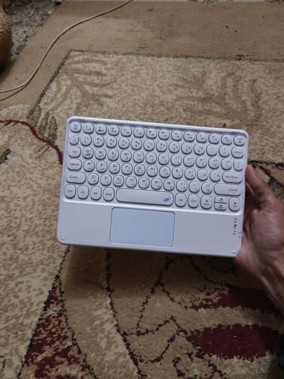 Wireless keyboard with touchpad