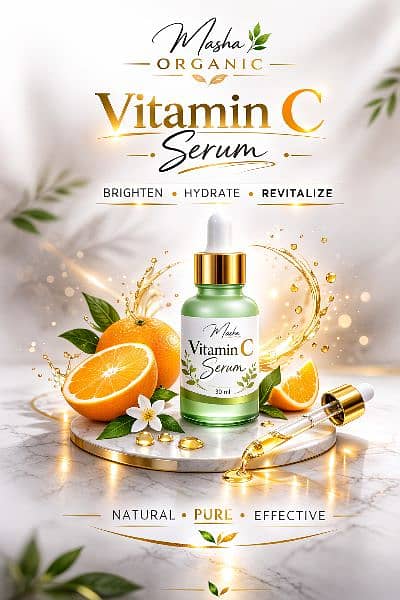 Masha organic vitamins c serum