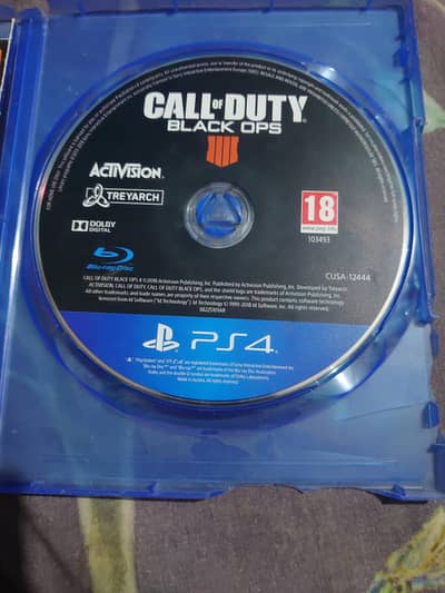 Call of Duty: Black Ops IV – PS4 CD