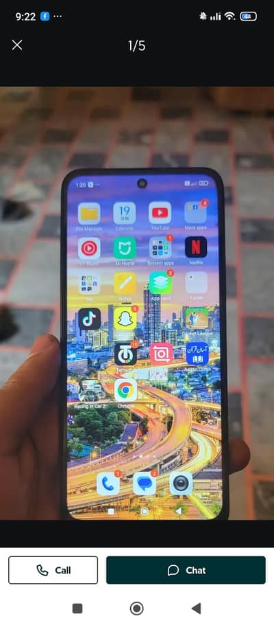 Redmi 13 mobile with box and chargar but