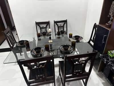 Dining Table with 6 Chairs