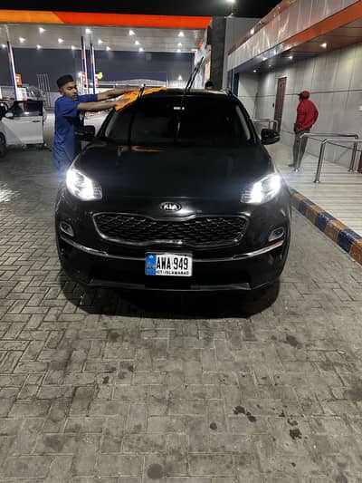 Kia sportage AWD 2022 islamabad registered