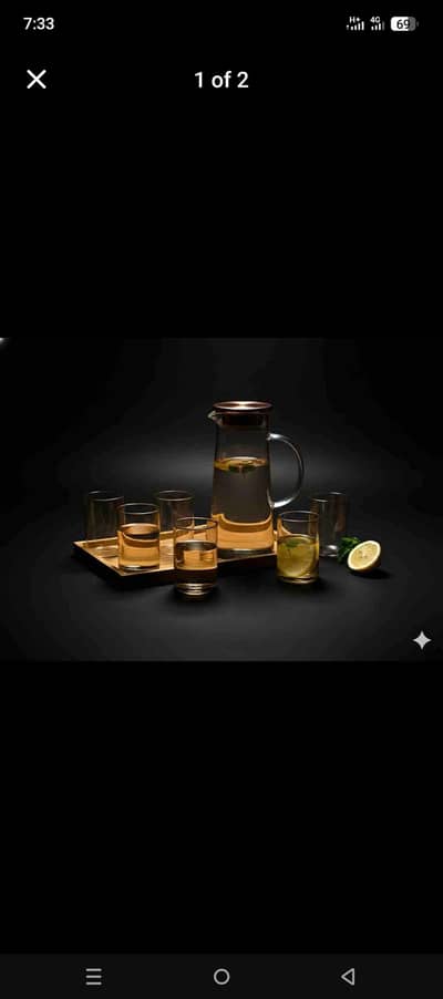 China Imported Jug Glass Set (Light Weight)