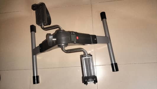 Mini exercise cycle machine for weight loss. For exercising the legs.