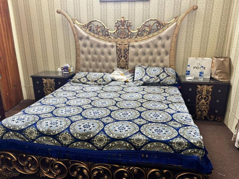 King size bed set 1