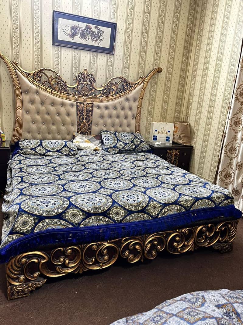 King size bed set 3