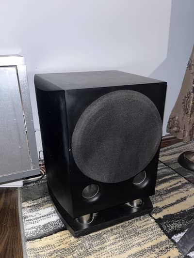Active 8” Subwoofer Double Magnet – Deep Bass – Home Theater / Music